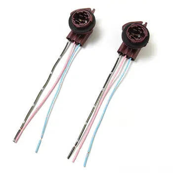 

2Pcs 3157 LED Bulb Brake Turn Signal Light Lamp Socket Adapter Harness Wires Plug Connector Pigtail Bulb Socket