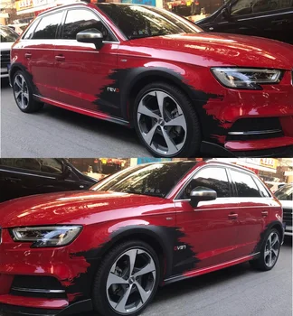 

LEFT SIDE Car Sticker Customized Personalized Modified Car Stickers Waterproof Creative Decoration Hot Car Sticker