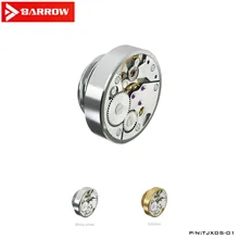 Barrow – bouchon de fermeture à serrage manuel G1 / 4 ", argent et or, accessoires pour ordinateur, TJXDS 01
