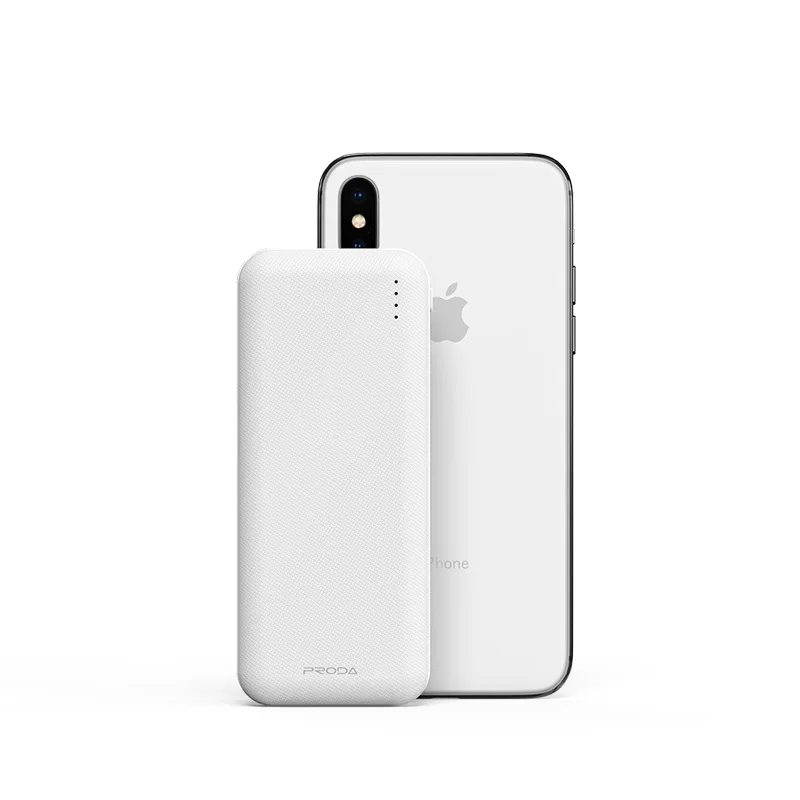 Внешний аккумулятор 10000 мАч для iPhone 8 XS MAX samsung Xiaomi с двумя usb-портами