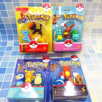 

Pokemon Pikachu Three-in-one Eraser DIY Assembled Eraser Stationery Office Supplies School Painting Cute Children's Eraser