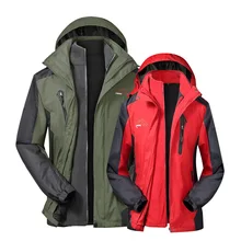 Специальное предложение, зимний комплект из двух предметов, живой съемный zhen liang jian tao, теплый ветрозащитный плащ, куртка, пальто