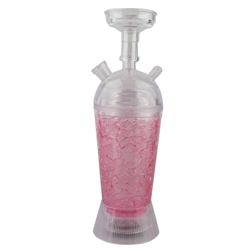 Горячая распродажа розничная продажа Sheesha пластиковая портативная светодиодная