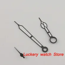 Черные наручные часы подходят для 6497 6498 ST36 серийная ручная обмотка movement-Z01