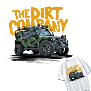 

Vinyl Cool Sport Utility Vehicle Stripe Iron on Transfers For Clothing Stickers for Clothes Heat Transfer Patches on Clothes DIY