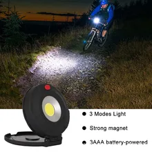 COB светодиодный магнитный рабочий светильник, автомобильный гаражный механический домашний перезаряжаемый фонарь, Рабочая лампа, водонепроницаемый фонарь светильник для пеших прогулок# THY