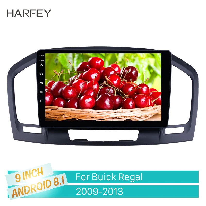  Harfey Car GPS 9 inch Carplay Navi 2Din 1+16GB Radio Unit Player Android 8.1 for Buick Regal 2009-2