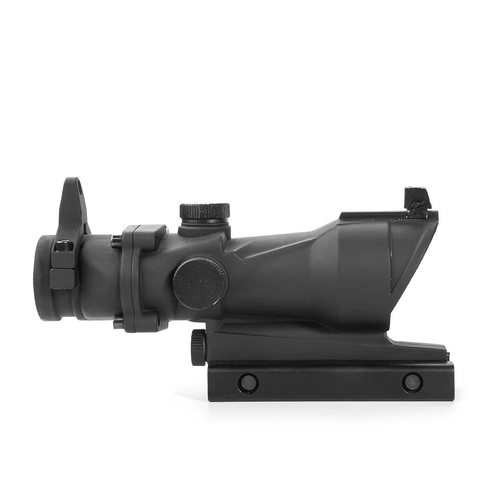 Оптический прицел LUGER ACOG 1X32 тактический с красной и зеленой точкой Рельсом 20 мм