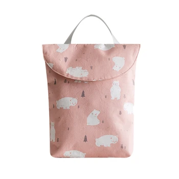 

Baby Newborn Diaper Bag Waterproof Mom Bag Infant Diaper Nappy Pouch Reusable Travel Outdoor Storage Bag