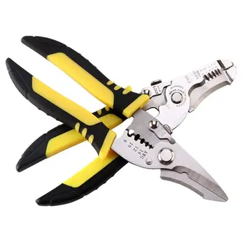 

Multifunctional Wire Stripper Pliers Cable Cutter Crimping Stripping Hand Tool Q1QC