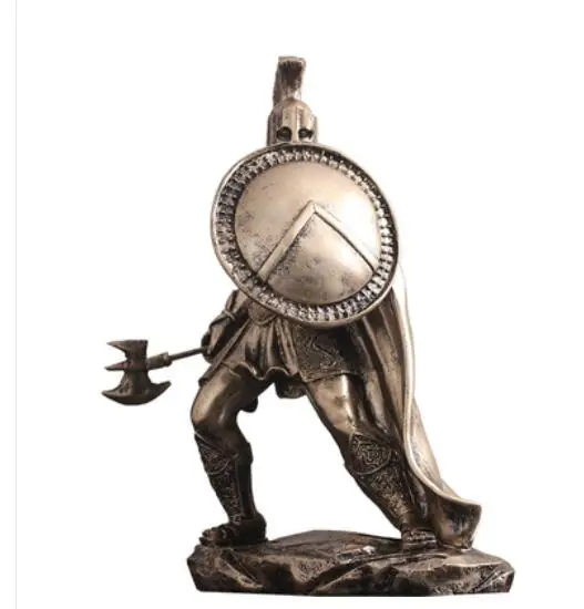 

Warrior armour model restoring ancient Roman armour warrior creativity bar furnishs a handicraft study porch to handle