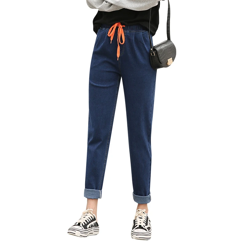 

Spring Fall Winter Denim Harem Pants Boyfriend Jeans for Women Loose Oversized Jeans Plus Size Jeans For Women 4XL 5XL 6XL