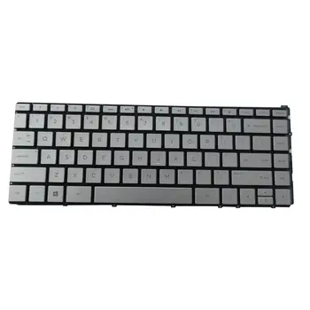 

JIANGLUN Silver Backlit Keyboard for HP Spectre 13-W 13T-W Laptops
