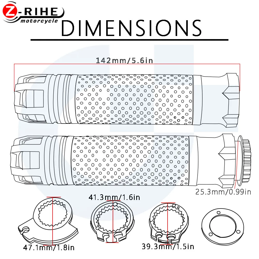 Для Honda Yamaha Kawasaki Suzuki Aprilia Ducati Triumph Cb190R Cb1300 Универсальный 7/8 ''22 мм руль мотоцикла рукоятка набор