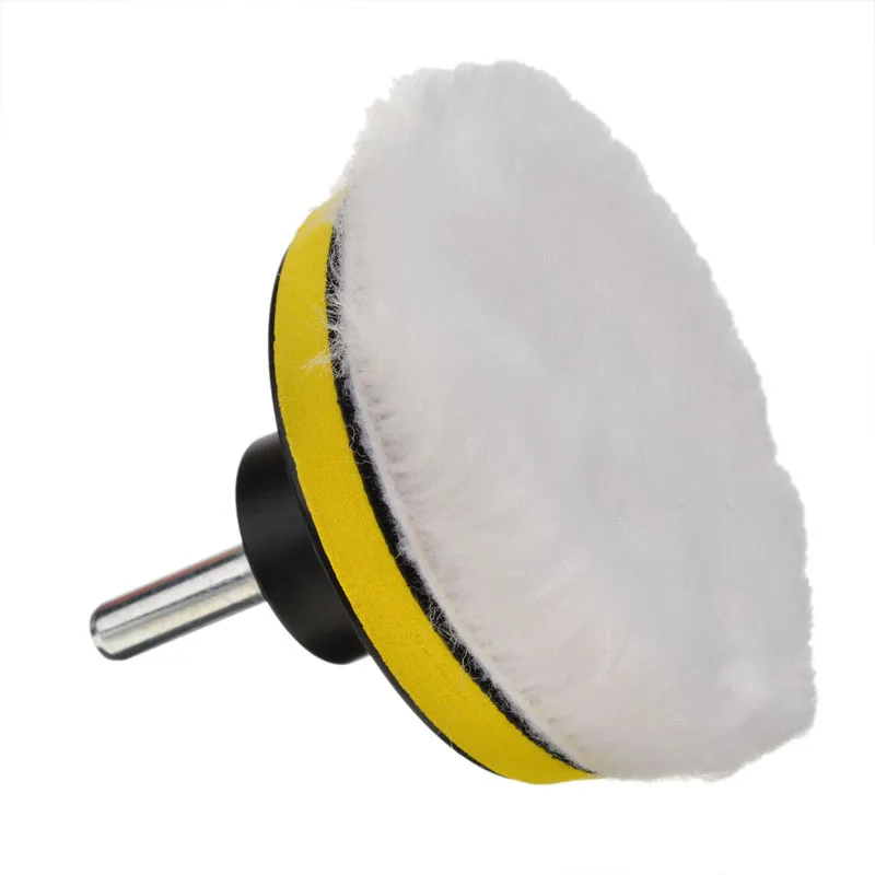 12pcs 3inch Buffing Pad Auto Car Polishing Pad Kit Buffer + Drill Adapter M14 For Glass Car Polisher Electric Drill Tool