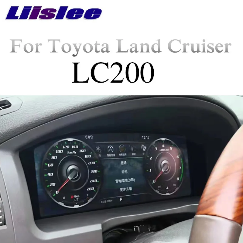 Для Toyota Land Cruiser 200 J200 LC200 панель инструментов Замена ЖК приборной панели