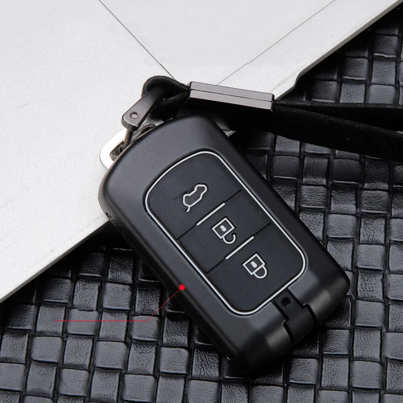 

Silica Gel Zinc Alloy Car Key Cover Auto Remote For Mitsubishi Pajero Sport Outlander Pajero Grandis Key Shell Case Protector