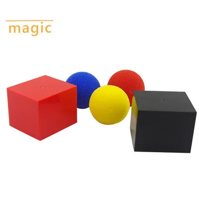 

Sponge Balls Magic Props Close Up Street Classical Illusion Magic Tricks Red Magic Toys