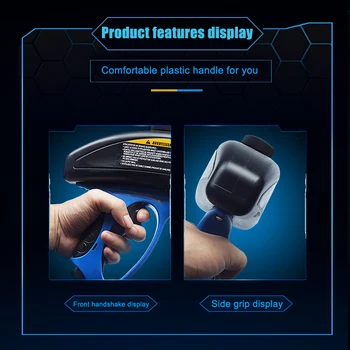 

Newest Pneumatic Sandblasting Device Ergonomics Design Handle Portable Tool for Metal