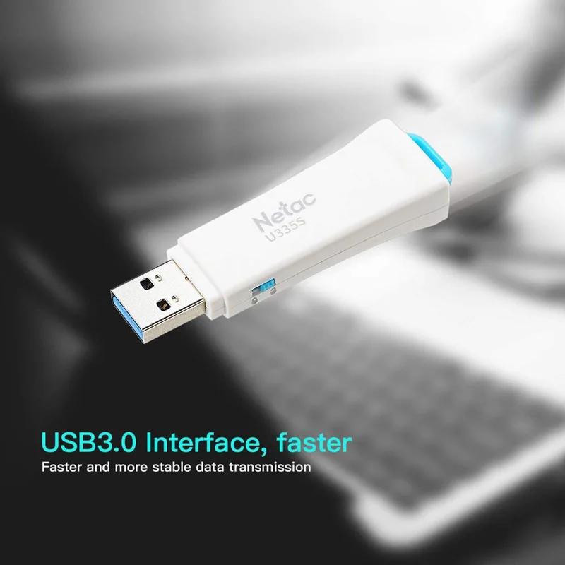 Netac U335S USB флешка флеш накопитель 16 Гб защита от записи секретная ручка пластик