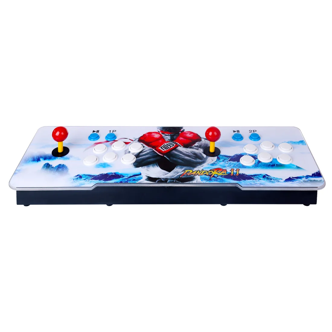 

HOBBYINRC 3003 in 1 Video Arcade Games Console Double Stick Home Fight Games Machine - Colorful Dragon Version EU Plug