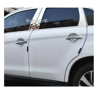 

For Mitsubishi ASX 2013 2014 2015 Car Cover Styling Detector Frame Panel Lamp Trim ABS Chrome Door Handle Bowl