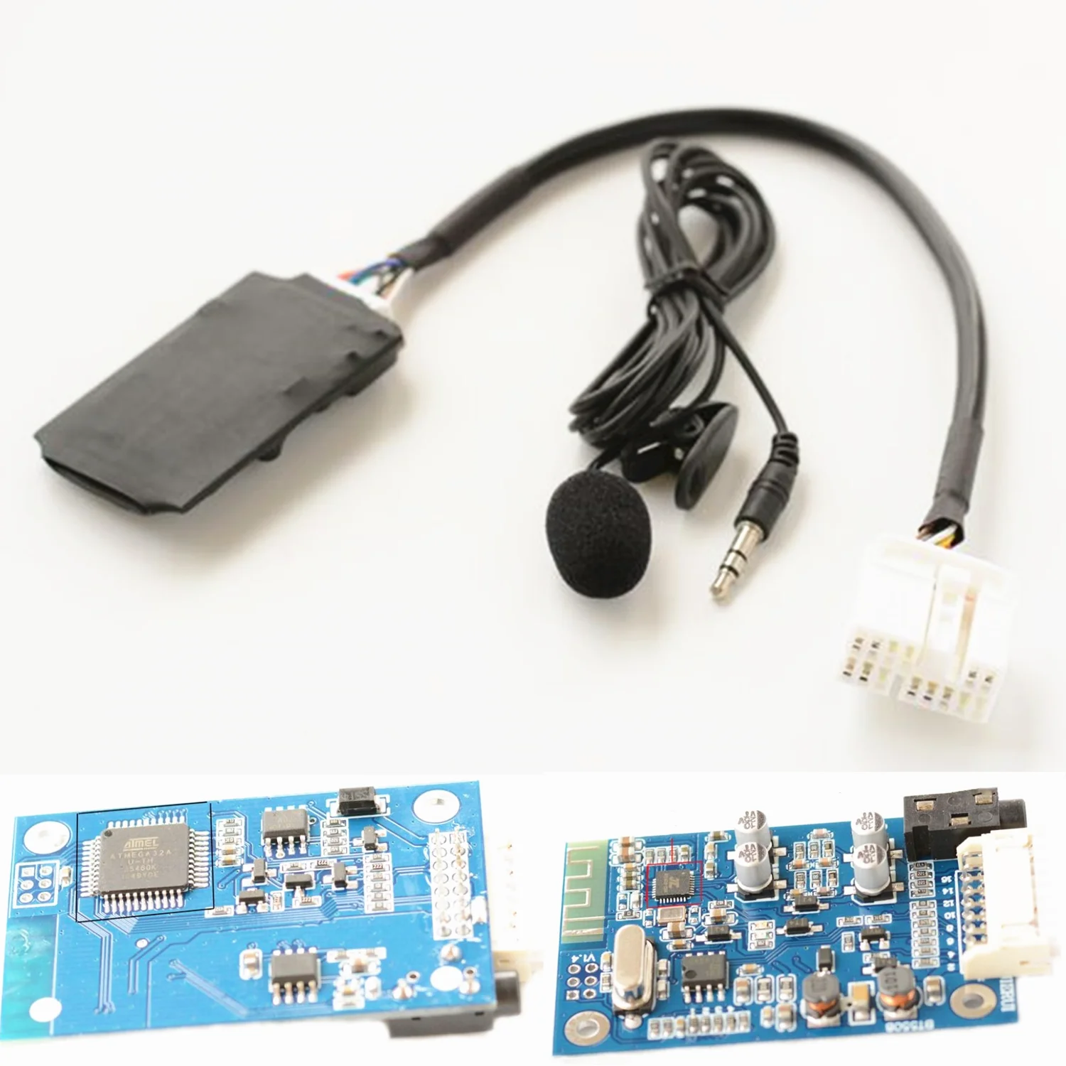 Автомобильный Bluetooth 5 0 AUX адаптер микрофон Handsfree для SUZUK Accord Swift музыкальный диск