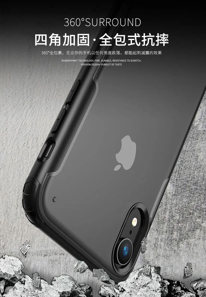 Прозрачный чехол Tigenkey для Apple iPhone XR, разноцветный светильник, мягкий силиконовый чехол для iPhone XR, чехол