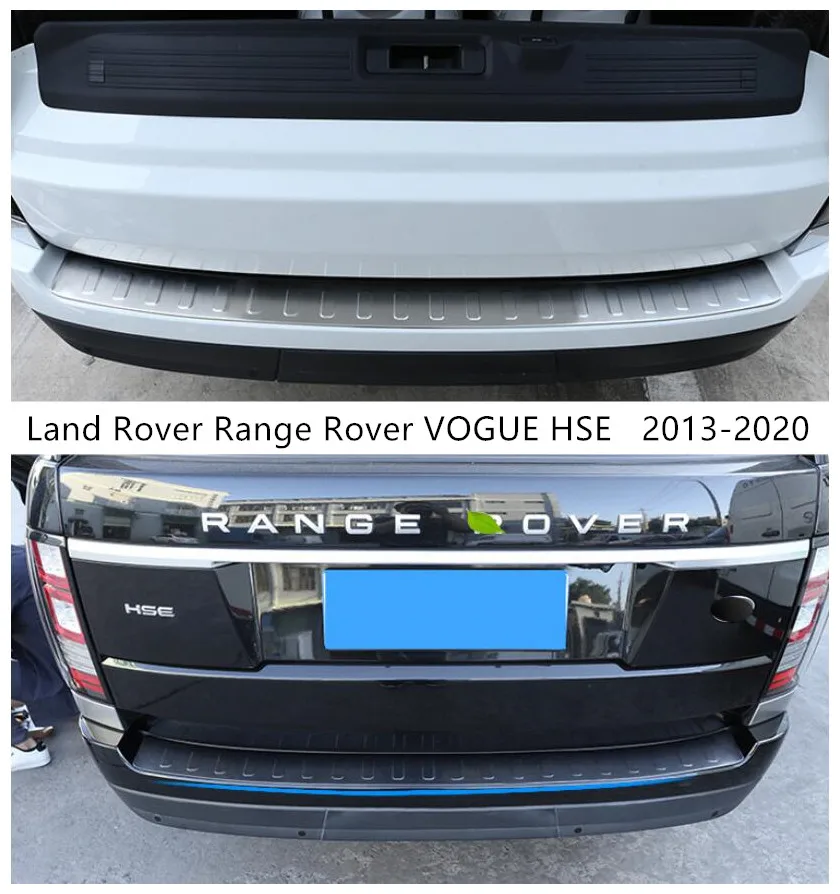 Защитная накладка на задний бампер для Land Rover Range VOGUE HSE 2013-2020 | Автомобили и