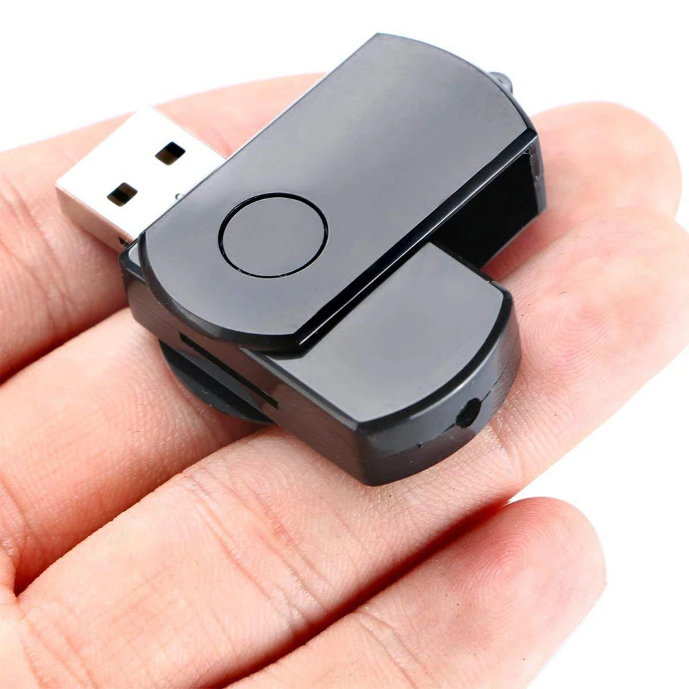

1080P Mini DVR USB Disk Digital Camera Video Recorder Cam with Loop Recording Portable Camcorder Mini DV U Disk Built in Battery