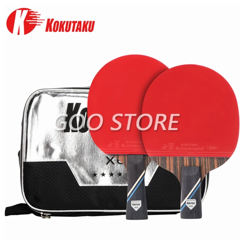 Kokutaku Racket 4/5/6 Star Carbon Table Tennis Racket Ittf Professional