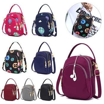 

Women Crossbody Zipper Mobile Phone Sport Shoulder Bag Handbag Wrist Purse Gift