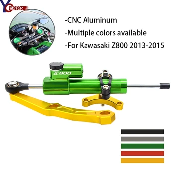 

Green/Black/Glod New CNC Aluminum Motorcycle Steering Stabilize Damper&Bracket Mount Kit For KAWASAKI Z800 2013-2018 2017 2014