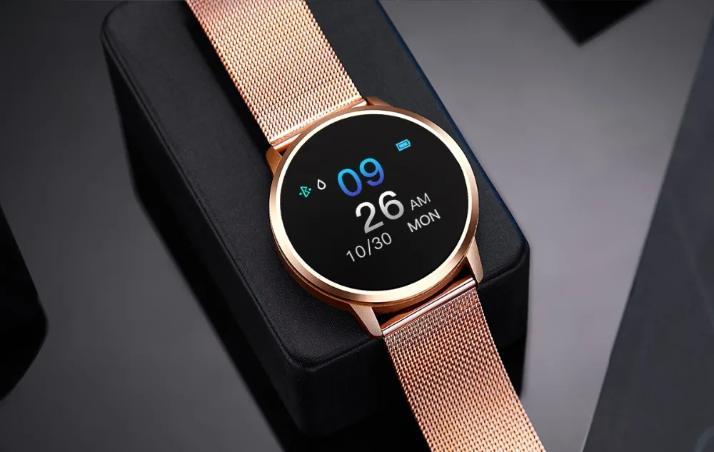 Geekbes Q8 Smart Watch Fitness Tracker Men Women New Fashion Smartwatch (17)