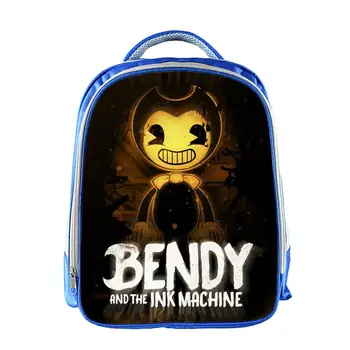 

13 Inch Bendy Backpack Children Cartoon Backpacks Boys Girls SchoolBag For Kindergarten Daily Backpack Kids BookBag