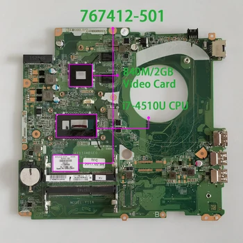 

767412-501 767412-001 DAY11AMB6E0 w 840M/2GB GPU w i7-4510U CPU for HP 17T-F000 Laptop Notebook PC Motherboard Mainboard