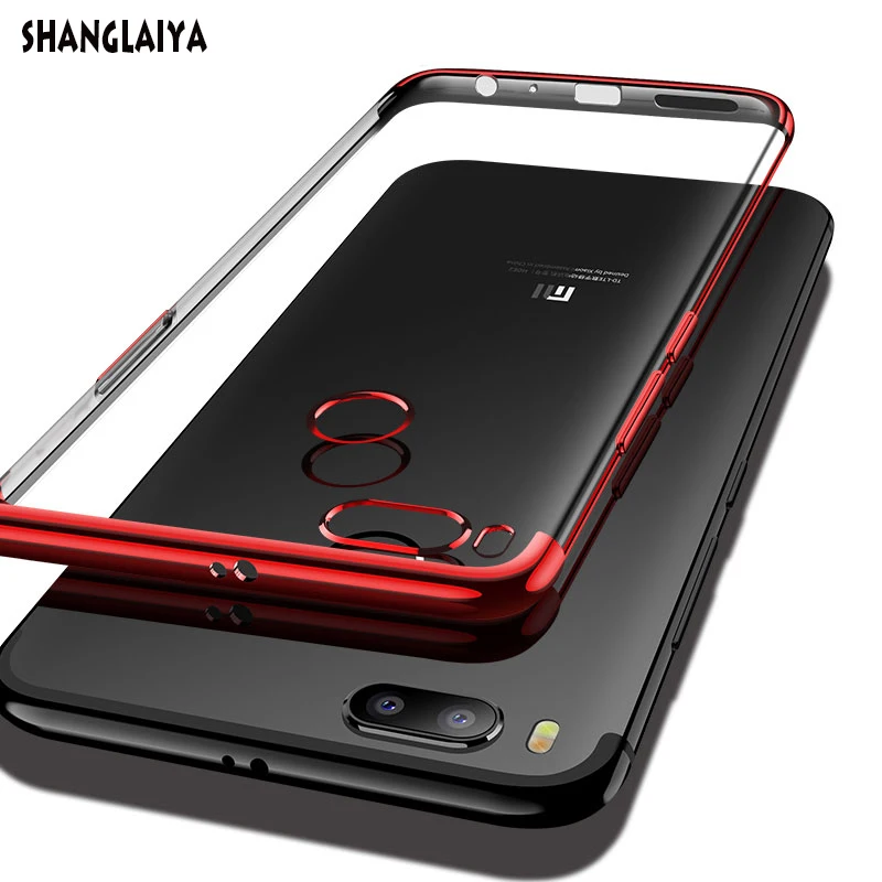 

For Xiaomi Mi A1 Case Cover Soft Silicone Slim Plating Edge TPU Back Cover For Xiaomi MiA1 Mi5X Xiao Mi A1 Cases Phone Coque