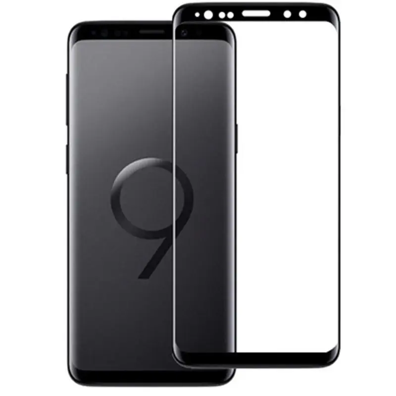 

9D Full Curved Screen Tempered Glass For Samsung Galaxy A30 A50 S9 S10 Plus S10E Protector For Samsung Note 9 Protective Film