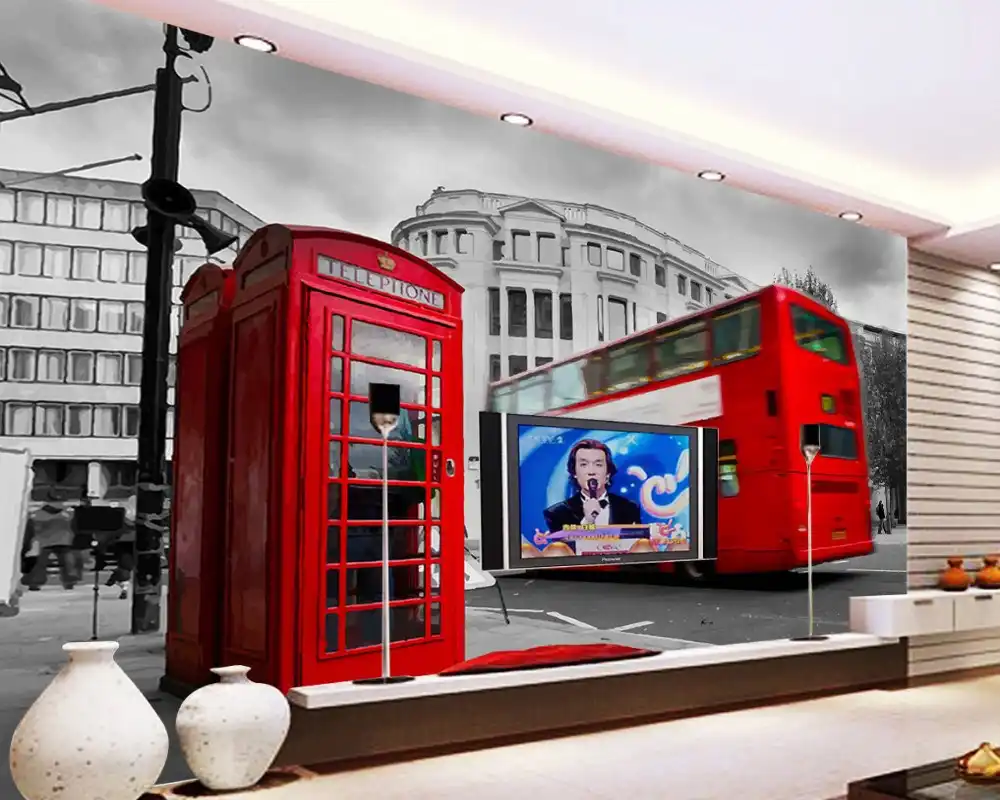 Papel Pintado Personalizado 3d De La Nave De La Caida Mural Reino