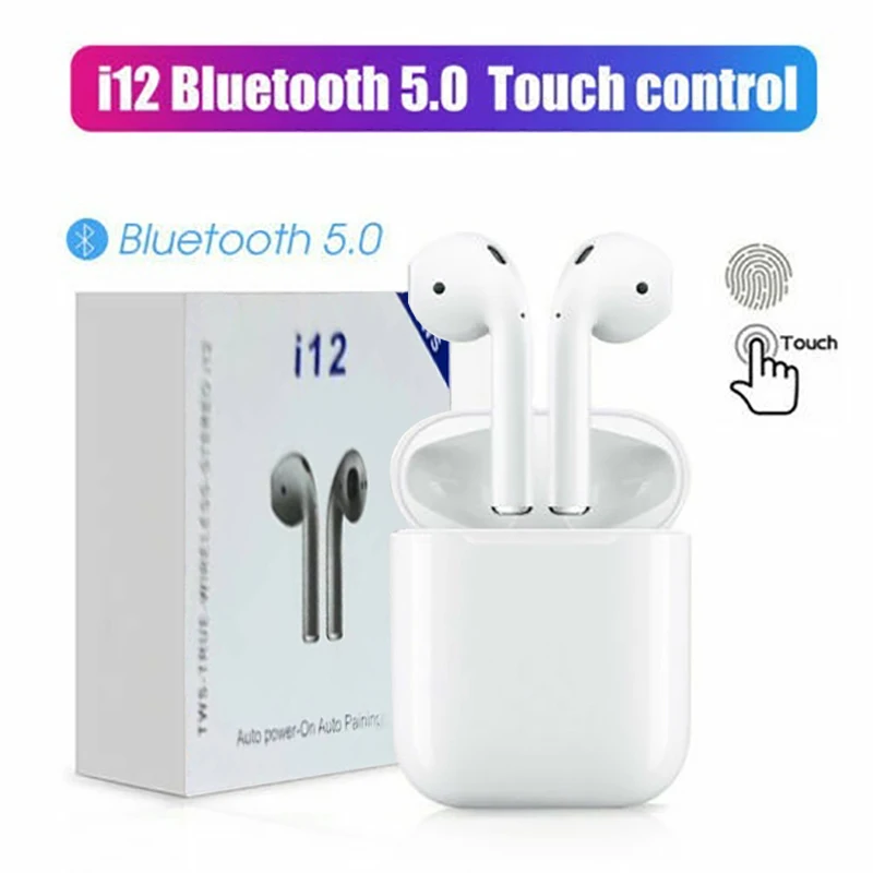 

Wireless Touch Control Built-in Mic Auto-pairing Hands-free Eerphone Earbud with HIFI Sound Quality 300 mAh Charging Box