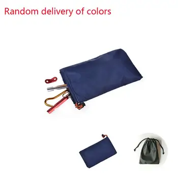 

Portable Random Color Oxford Cloth Travel Equipment Small Bags Small Pocket Storage Bag Mountaineering Outdoors Storage Package