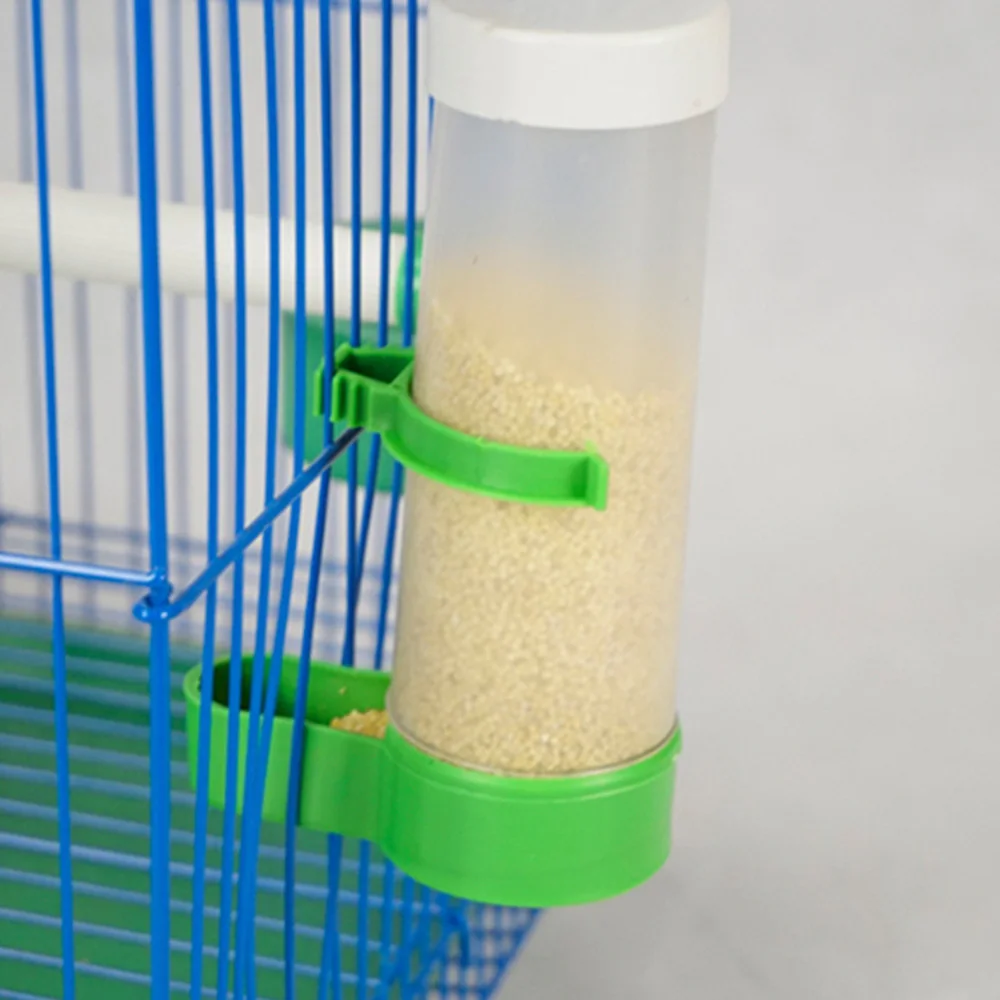 Novelty Bird Automatic Feeder Feeding Food Birds Budgie Cockatiel Peony