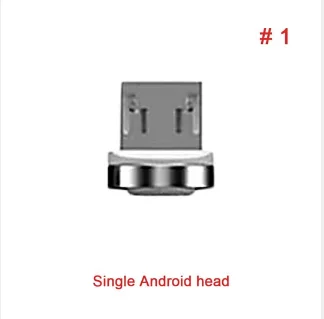 Магнитный кабель Micro USB кабель 3A Быстрая зарядка Магнитная линия Android зарядка линии синхронизации данных для huawei Xiaomi LG - Цвет: Only Micro Plug