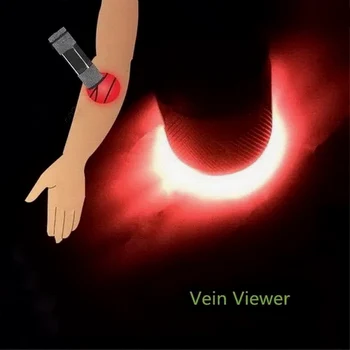 

9 LED Red Flashlight for Beauty Skin Care Stimulate Eyesight and Fishing L9 #2