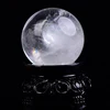 1PC Natural Rock Crystal Quartz Ball Polished Globe Massaging Ball Reiki Healing Stone Home Decoration Exquisite Souvenirs Gift 1