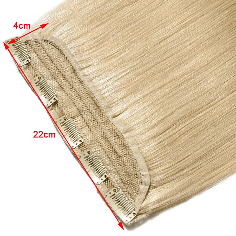 SEGO 1"-22" 80 г-100 г, Одна Деталь настоящие человеческие волосы для наращивания 1 p/w 5 клипс, Non-Волосы remy шт Прямые бразильские волосы