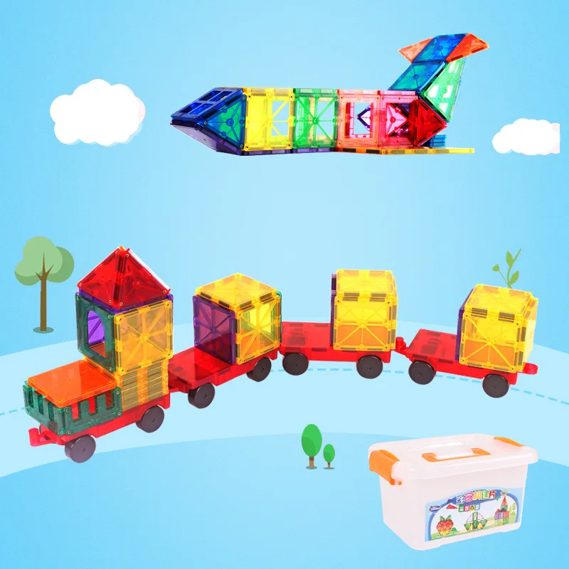 

TENSOGER Children'S Educational Translucent Magnetic Sheet Hot Sales Hot Selling Window Building Piece