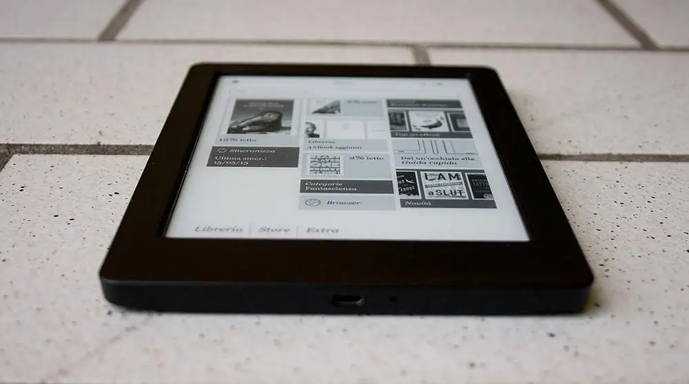 Читатель книг Kobo glo HD 300 PPI e ink передний светильник WiFi книги eReader Elnk onyx книга
