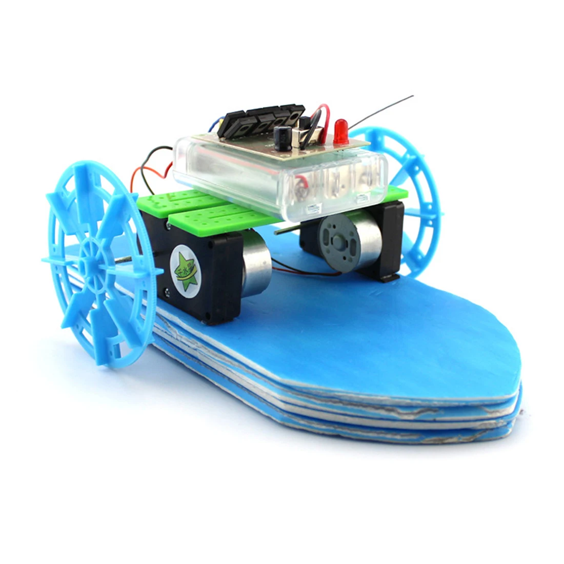 2,4G DIY сборное колесо весло корабль RC амфибия лодка автомобиль RC лодки игрушка дистанционного управления