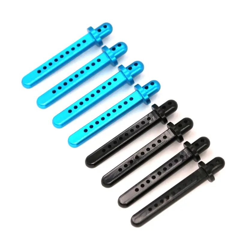 

4PCS metal Body Shell Post Holder for 1/10 RC Crawler Car Axial SCX10 II 90046 R7RB
